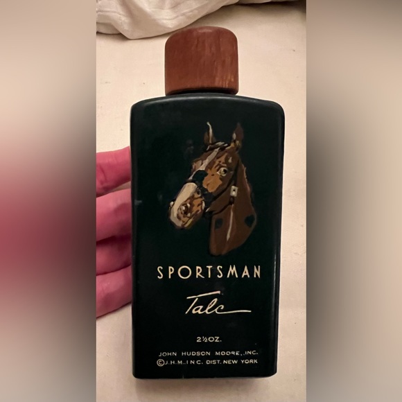 Lot of 3 vintage: Fabergé Tigress, Sportsman Horse talc, Carven Ma Griffe talc - Picture 7 of 14